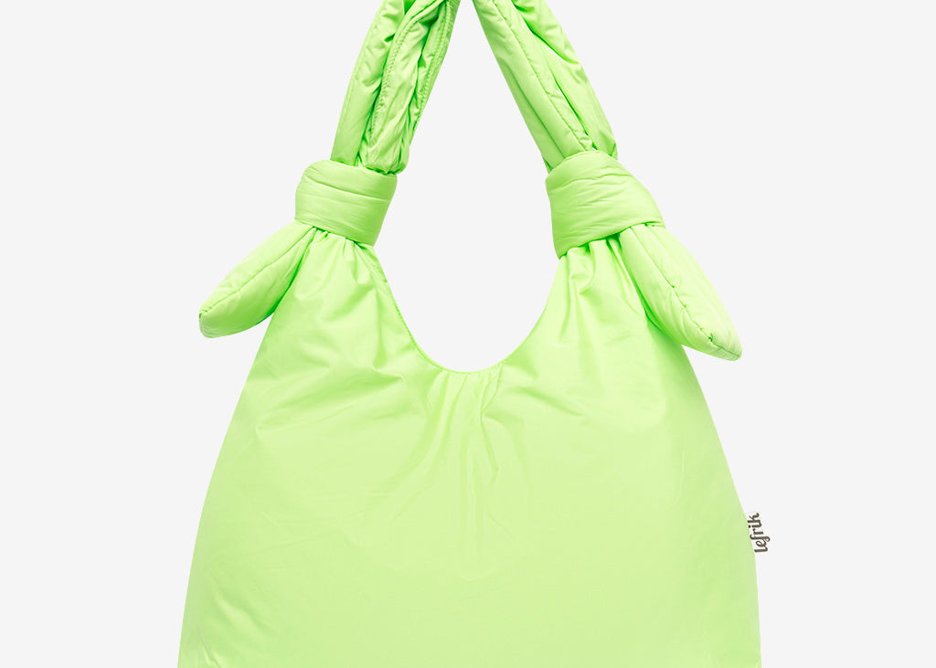 Biwa Puffy Bag Lime