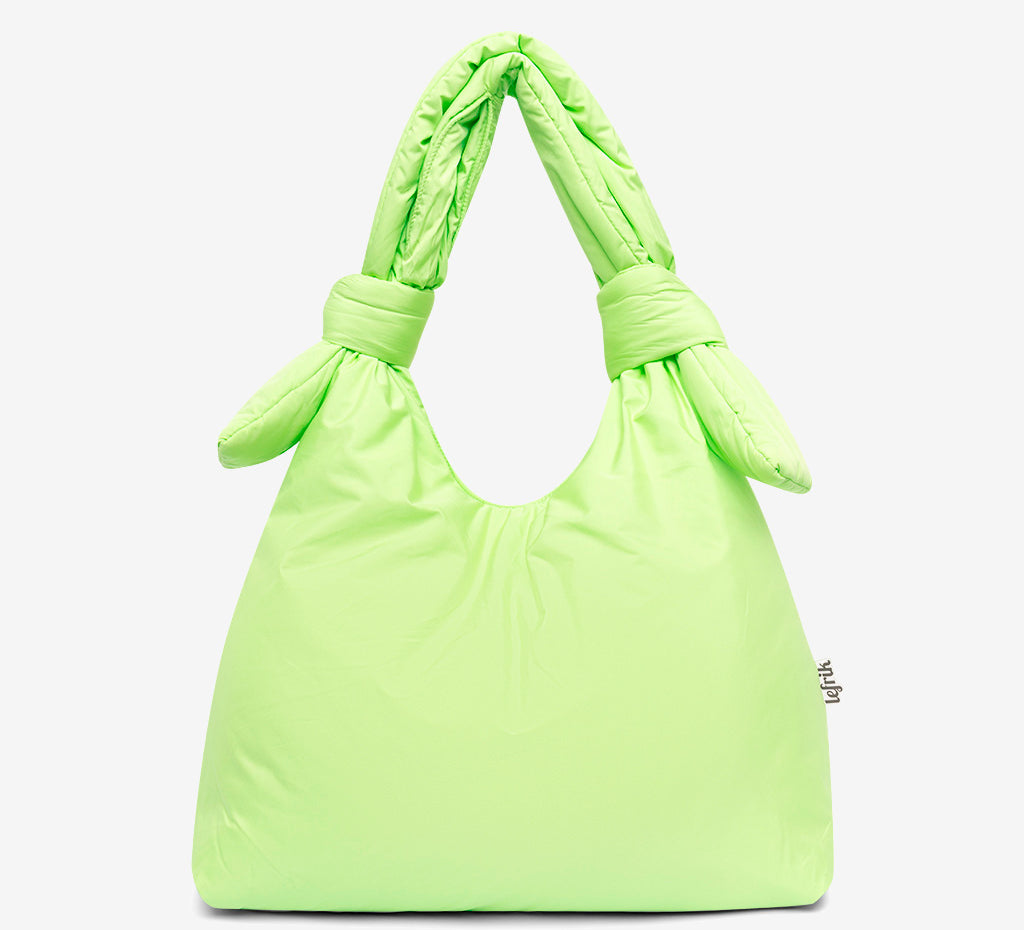 Biwa Puffy Bag Lime