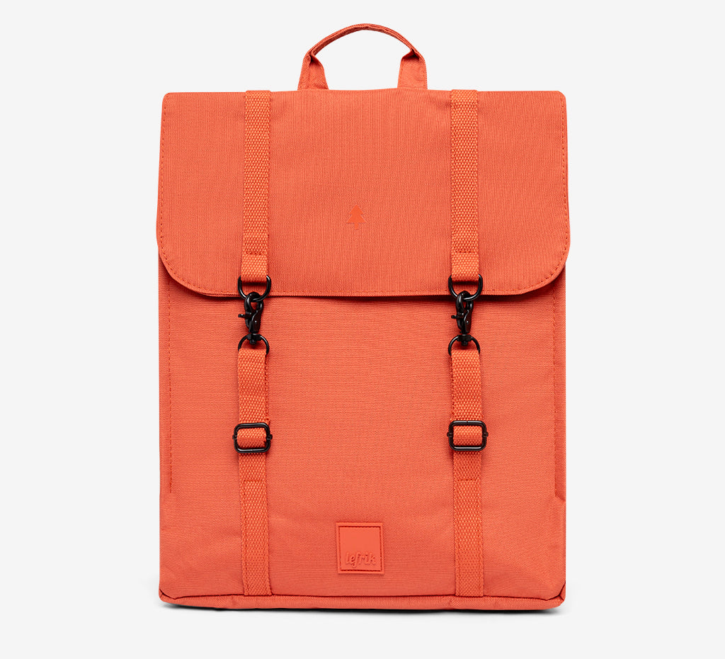 Handy Backpack Stripes Orange