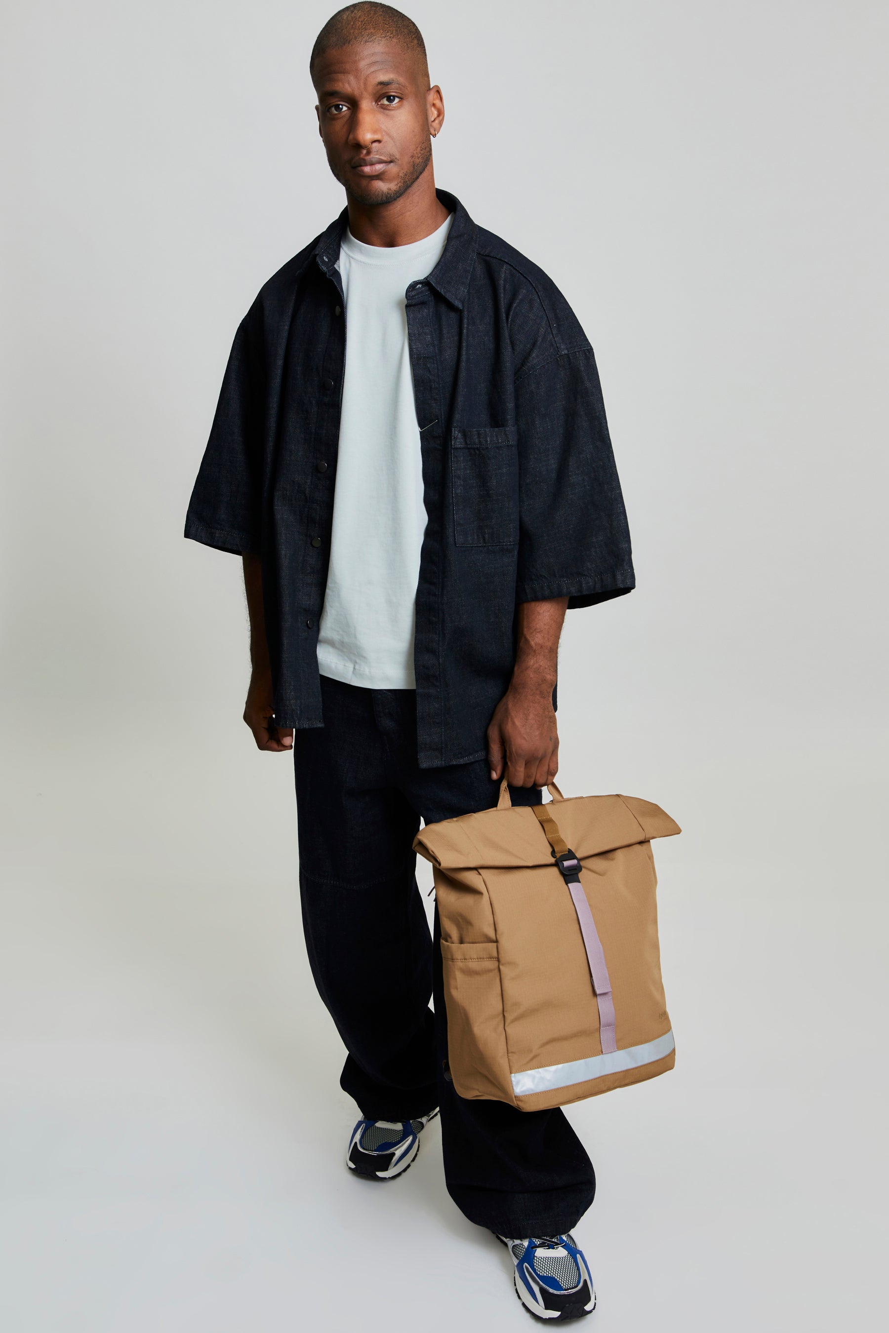 Lefrik US - Lars Roll Toffee Vandra - Roll Top Backpack – Lefrik USA