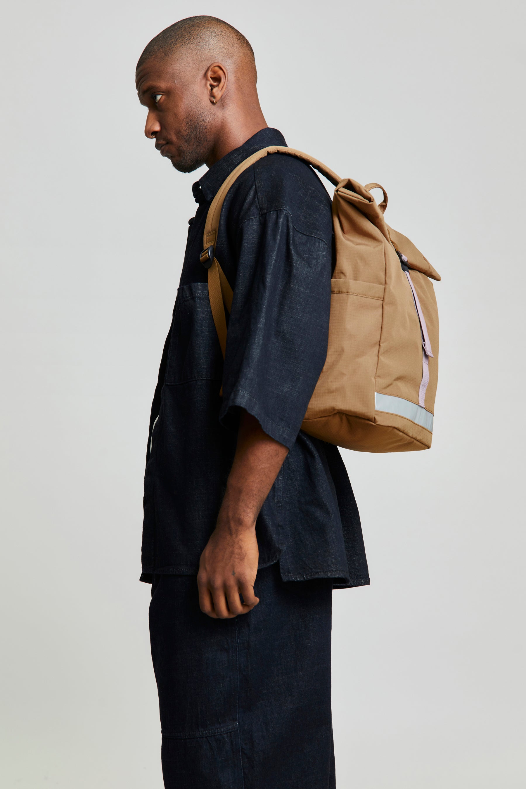 Lefrik US - Lars Roll Toffee Vandra - Roll Top Backpack – Lefrik USA