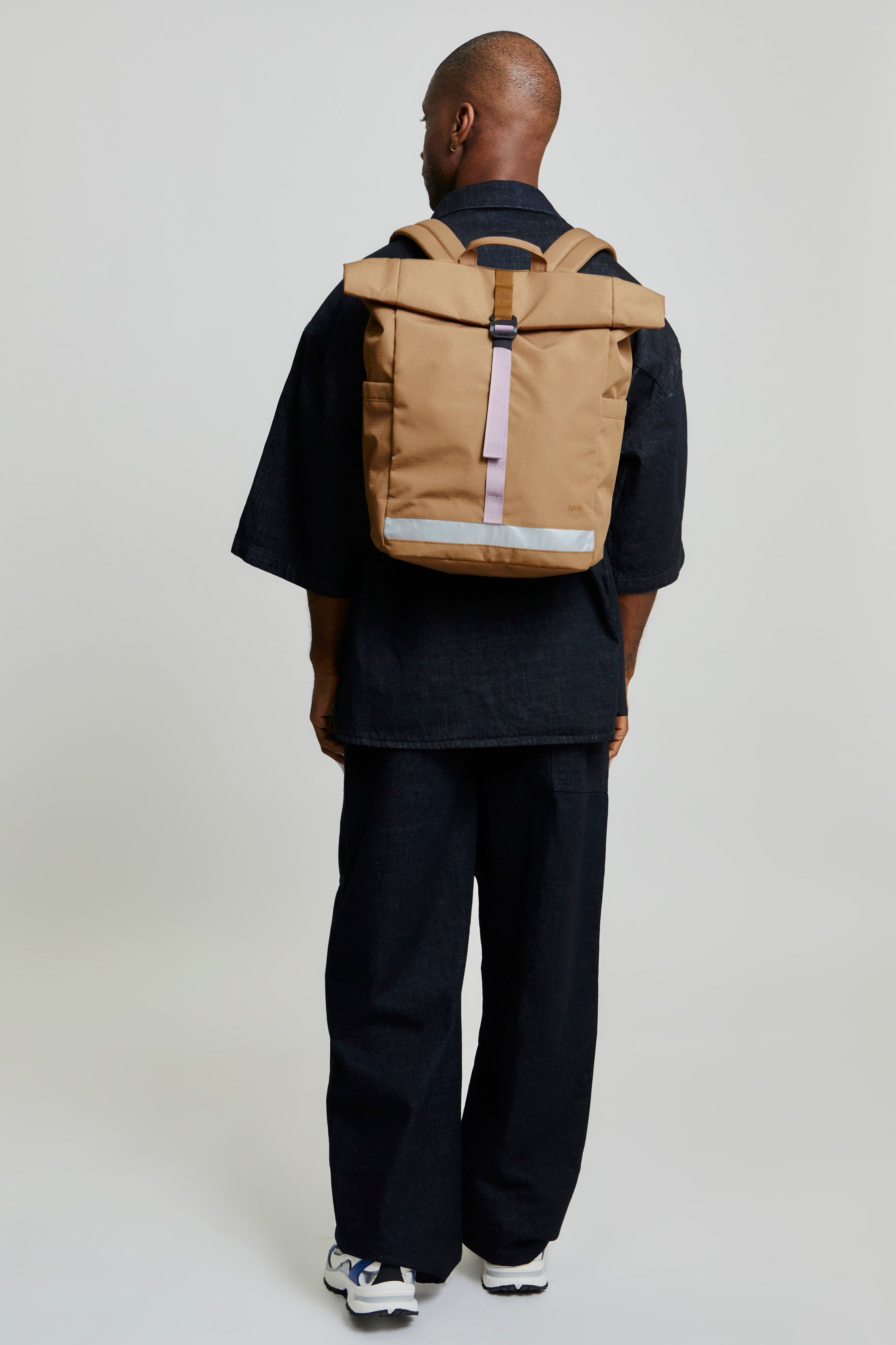 Lefrik US - Lars Roll Toffee Vandra - Roll Top Backpack – Lefrik USA