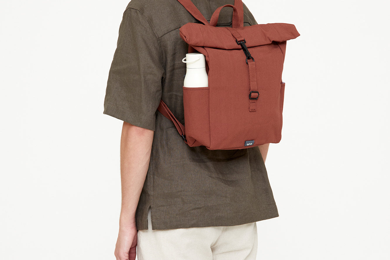 Roll Mini Backpack Bronze