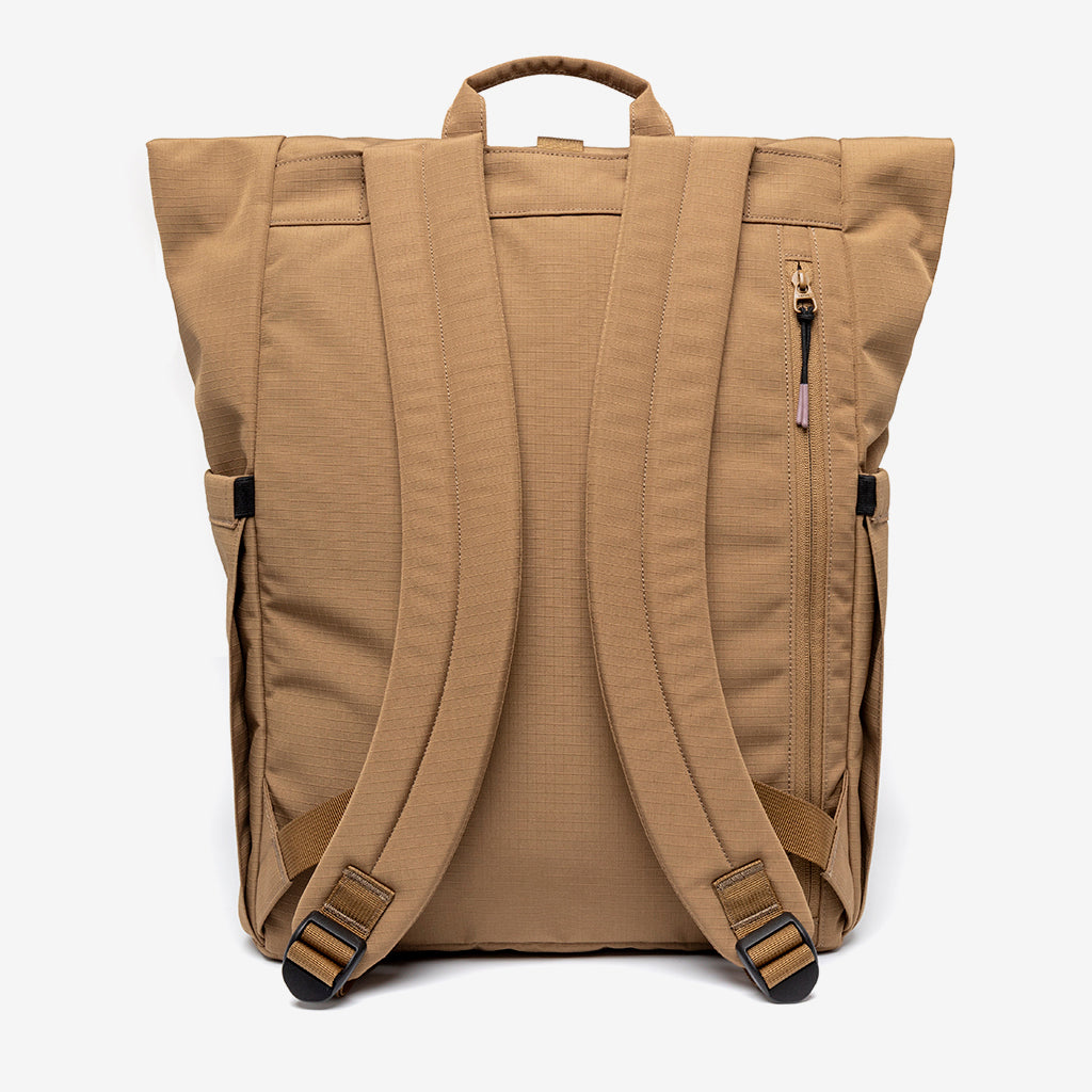 Lefrik US - Lars Roll Toffee Vandra - Roll Top Backpack – Lefrik USA