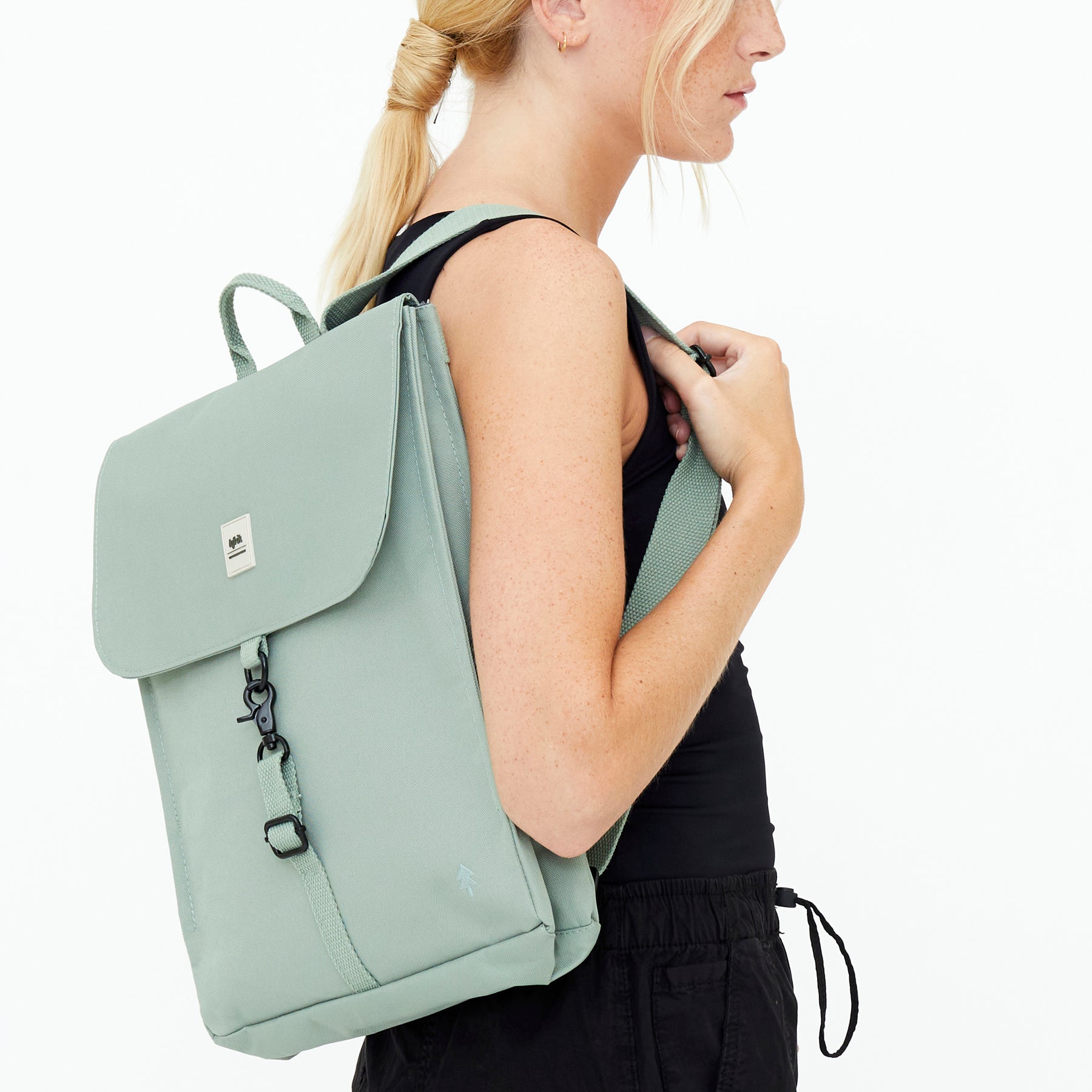 ergonomic mini backpack Lefrik US - Handy Mini Sage