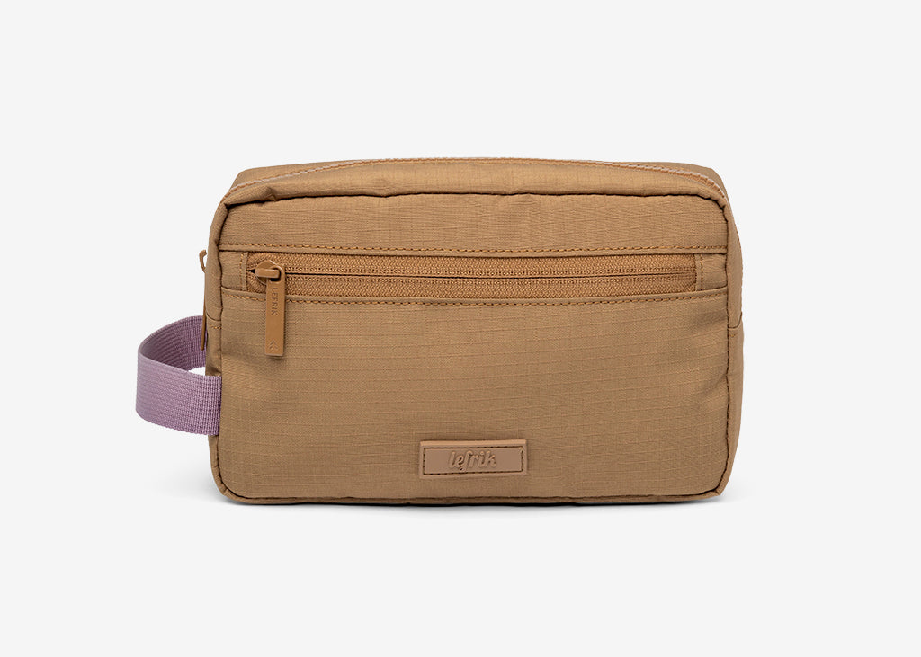 Kei Lithe Washbag Toffee Vandra