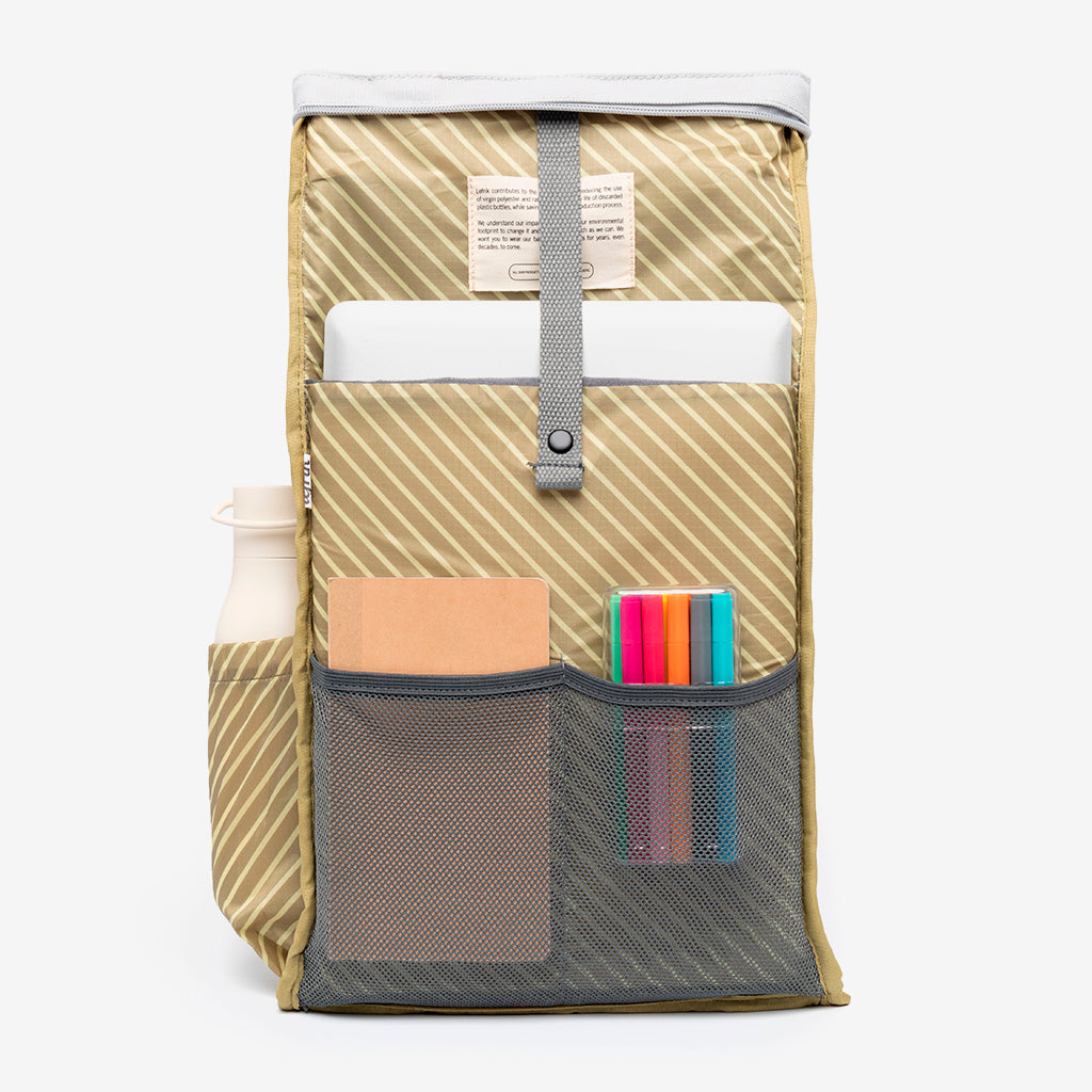 enter backpack mini envelope tagesrucksack Lefrik - Roll Mini Cool Grey - Roll Top Backpack