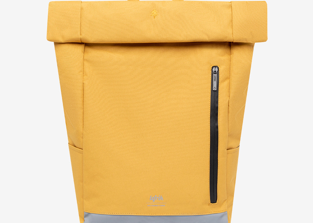 Roll Reflective Backpack Mustard